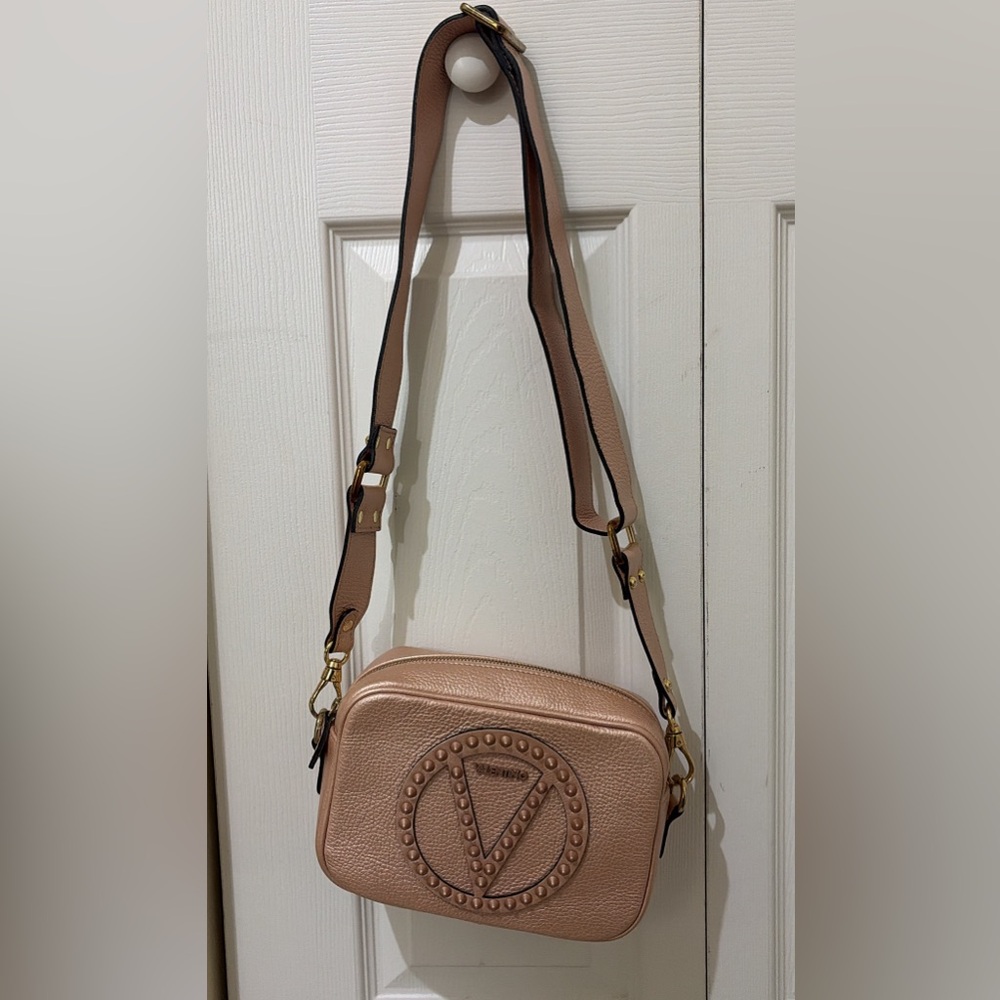 Valentino By Mario Valentino Rose Gold Crossbody Bag